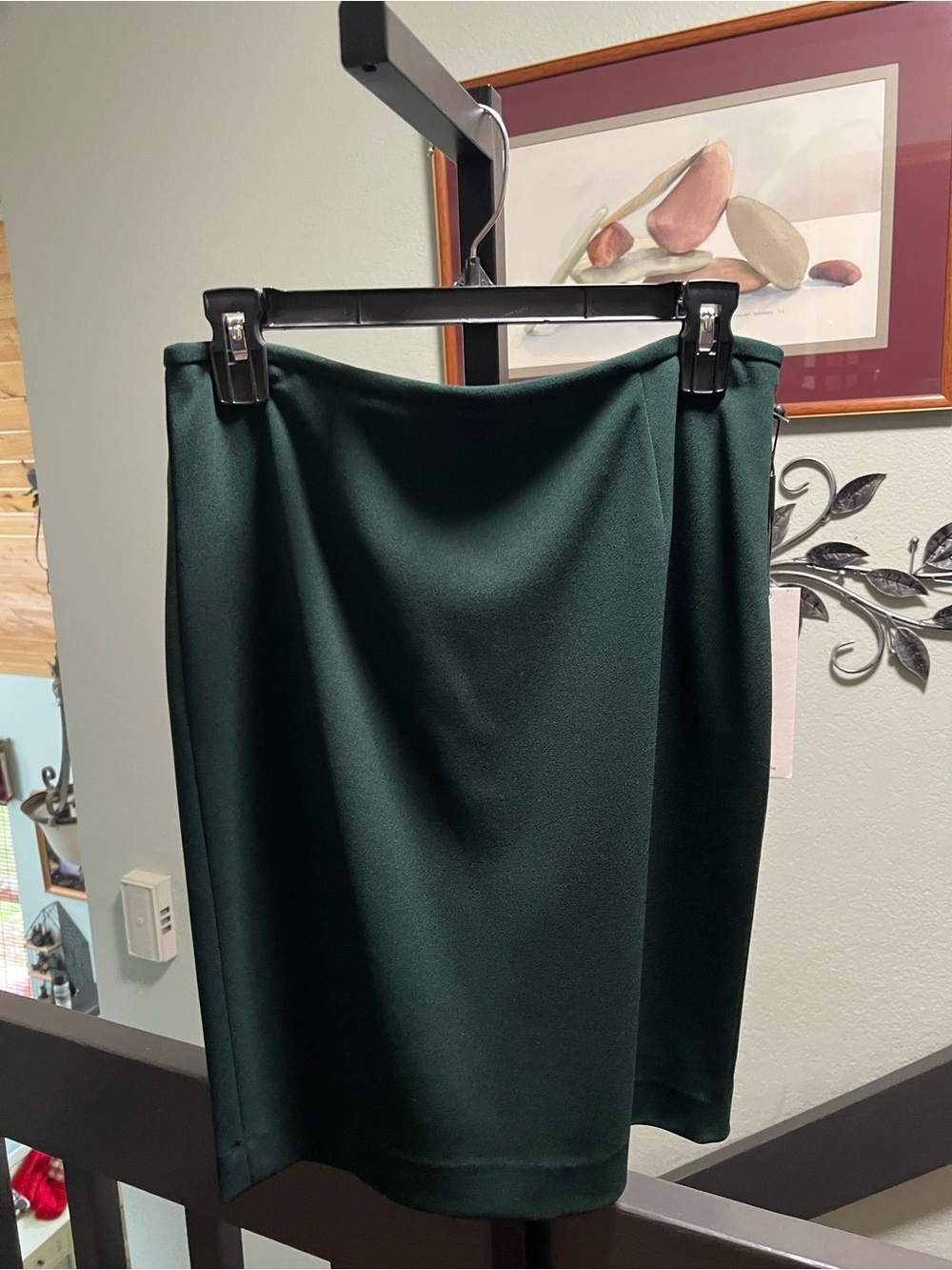 NWT Calvin Klein Dark Green Skirt #293